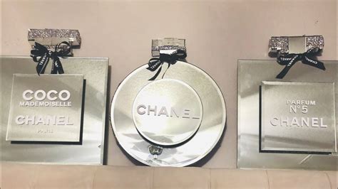 chanel coloured mirrors|Chanel inspired mirror.